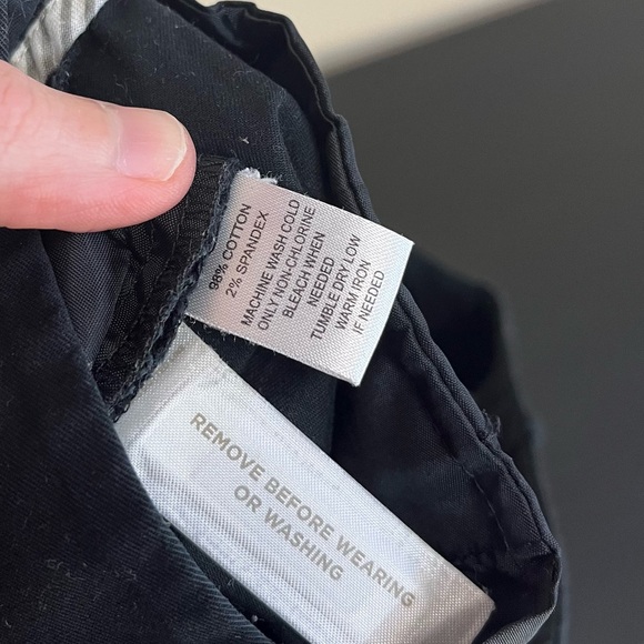 Ann Taylor Loft Black Cotton Blend Pant - Picture 9 of 13